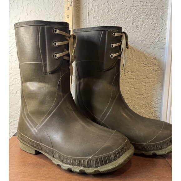 VTG Ball-Band Thermo-Ply Rubber Boots M Sz 10.5 Farm Workwear Prepper Gear USA - Picture 1 of 11